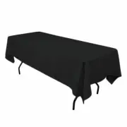Tablecloth Rectangle 127x305cm - Black Preferred Hotel Supplier
