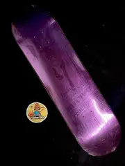 RARE FOIL Devine Calloway Spirit Animal Primitive Skateboard Deck PURPLE