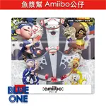 全新現貨 SWITCH 斯普拉遁3 魚漿幫 鰻魚 曼曼 鯊魚 莎莎 鬼蝠魟 鬼福 AMIIBO BLUEONE電玩