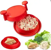 Chicken Shredder,Meat Shredder with Ergonomic Handle,Chicken Breast Shredder Tool,Chicken Shredding Easy to Clean,Shred Machine Claws for Fish Pork Beef and Chicken(Red)
