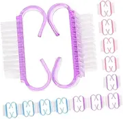 LOLIPPYY 21pcs Nail Dust Cleaning Brush Kit Manicure Tools after Filing/sanding for Nail in Australia