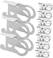 Secure Lamp Mounting 10pcs Tube Clamp Lamp Accessories Pear-Shaped Fixing Clips for