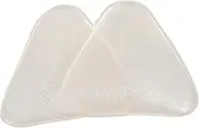 [JEWEDECO] 2pcs Silicone Bra Inserts Pad Push-up Bra Pads for Women Sports Enhancer Cups