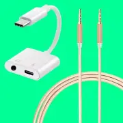 NEW Type C Cable&3.5mm Male to Male Cable f Samsung Galaxy Note 10+ 5G SM-N976V