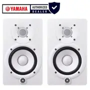 YAMAHA White HS5 W 5-Inch Powered Studio Monitor Pair, White
