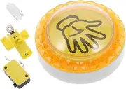 Yardwe Answer Game Show Button Palm Activated Trivia Game with Loud Alarm Sound Exciting Classroom Activities for Adults for Skills Development and Fun Engagement