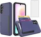 Phone Case for Samsung Galaxy A35 / A55 5G with Tempered Glass Screen Protector