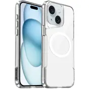 For Iphone 15 Magsafe Acrylic & Tpu Transparent Phone Case