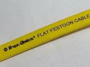 TPC 61104 10/4C Trex-Onics Fluoropolymer/TPE Flat Festoon Cable 600V Yellow /5ft