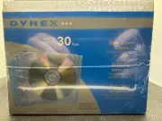 NEW SEALED 30 pack Dynex DVD/CD/Blu Ray Cases Slim Clear