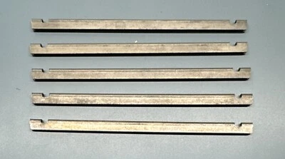 RARE PASSAP KNITTING MACHINE E6000 BACK BED DUOMATIC 80 METAL NEEDLE CHANNEL 5X