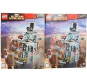 LEGO Marvel Super Heroes 76038: Attack on Avengers Tower Instruction Books 1 & 2