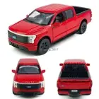 1/36 Ford F-150 Lightning 2022 Model Car Diecast Toy Vehicle Kids Gifts Red