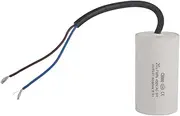 KOSDFOGE Cbb60 Capacitor, Motor Starting Capacitor 450V 20Uf Microfarad Capacitor with Wire Lead Cylinder Motor Run