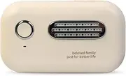 RINGSUN White Noise Machine, Baby Adults Sleeping Relaxing Therapy Sound Machine, Multi Natural Soothing Noise Sounds, Beige