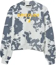 Junk Food Clothing Memphis Grizzlies Womens Tie Dye Mock Ink Fleece