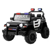 Mazam Kids Police Ride On Car Jeep 12V Electric Toy Remote Control Battery Cars