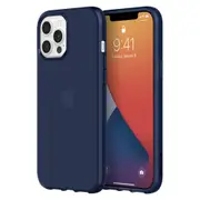 Survivor Clear Case (Suits iPhone 12 Pro Max) - Navy