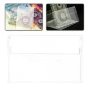 2 Pcs Tape Storage Box Cassette Display Audio Case Compact Cassettes Holder