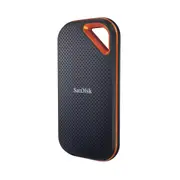 Pro SanDisk Portable SSD, E81 2TB, USB 3.2 Gen 2x2, Type C & A compatible, R 2000MB/s, W 1900MB/s, IP65 , 256-bit AES hardware encp, 5Y