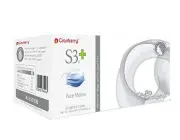 Cranberry USA S3160B S3+ Earloop Face Mask, 3-Ply, Disposable, Blue