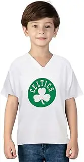 Outerstuff Boston Celtics Toddler Size 2-4T Primary Team Logo Jersey Shirt