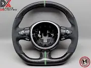 Aston Martin DB11 DBS Vantage British Racing Green Ring Carbon Steering Wheel v4