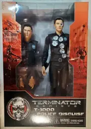 Terminator Genisys series 1 T-1000 Police Disguise 7" action figure- NECA - NIB