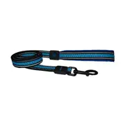 Scream Reflective Padded Leash Blue