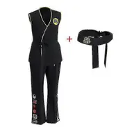 Anime Game Kof Costume Cobra Kai Val Armorr Karate Uniform 150 cm