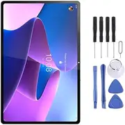 Mobile Phone Touch LCD Screen AMOLED LCD Screen for Lenovo Tab P12 Pro 12.6 2021 TB-Q706Z TB-Q706F with Digitizer Full Assembly (Black) Replacement Part