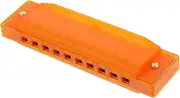 BESPORTBLE Portable Musical Instrument Ten Hole Harmonica Toy Plastic for Boys and Girls