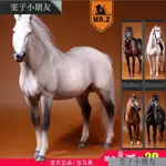 雯子小朋友MR.Z1/6德國漢諾威溫血馬仿真模型戰馬兵人坐騎家居飾品擺件