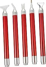DOITOOL 5Pcs LED Illuminated Diamond Drawing Pens for Cross Stitch and Embroidery Ergonomic Design for Comfortable Use Durable and Craft Tools