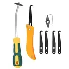 8 Pieces Grout Removal Tool Floor Tile Gap Hook Knife Grout Cleaner Caulking