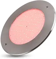 LED Underwater Swimming Pool Light, 12V RGB Color Changing, Stainless Steel Surface, Wall Mounted, with Remote Submersible Inground Light (Size : 35W)
