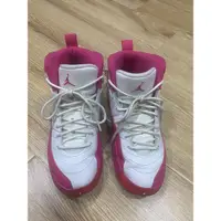 在飛比找蝦皮購物優惠-NIKE  Jordan  喬丹(限量）白粉 12代 女鞋