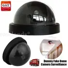 1/2/4pcs Fake Camera Dummy CCTV Security W/ Simulated IR Flash Light