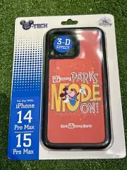 Disney Parks “Mode On!” Mickey Dole Whip iPhone 14 Pro Max 15 Pro Max Case