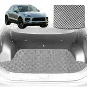 6D Diamond Car Boot Mat for Porsche Macan 95B2014-Current-Cargo Mat-Grey-Outback GT