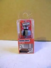 Vermont American 23139 1/4" Cove Carbide Tip Router Bit with 1/4" Shank