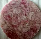 18" Rose Quartz Table Top semi precious stones pietradura home decor