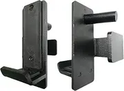 Kdjuope J Hooks for Power Cage Exercise with Rubber Pads Heavy Duty Attachment