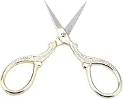 Crossstitch Scissors, Embroidery Scissors, Sewing Scissors, DIY Antique Sewing Shears Dresser Embroidery Tool Small Scissor(Gold)