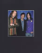 8X10" Matted Print Art Picture Led Zeppelin: Hanging Out
