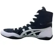 asics Boxing Wrestling Shoes NEW EX-EO TWR900 1083A001 Black and White