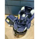 二手 日本APRICA FLADEA GROW DX 三點式ISO FIX嬰兒汽車座椅0-4歲