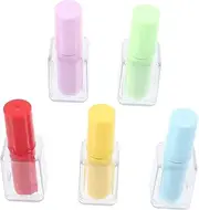 SHINEOFI 5Pcs Highlighters Cute Nail Polish Markers for School Office Smooth Writing Assorted Colorful Art Highlighters for Book Marking Note Taking