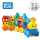 【Mega Bloks 美高】大積木音樂字母學習火車