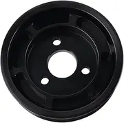 Black Power Steering Aluminium Pulley 32427553955 Compatible For BMW E82 E88 135i E90 E91 E92 E93 335i 335xi N54 Belts Pulleys Engine Parts